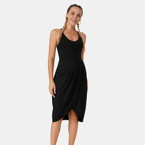 NEW Halara Asymetrical Midi Exercise Dress
